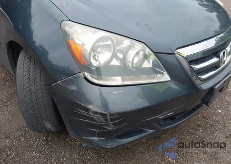 2006 Honda Odyssey Ex-L z USA, uszkodzony, nr VIN 5FNRL38786B002333